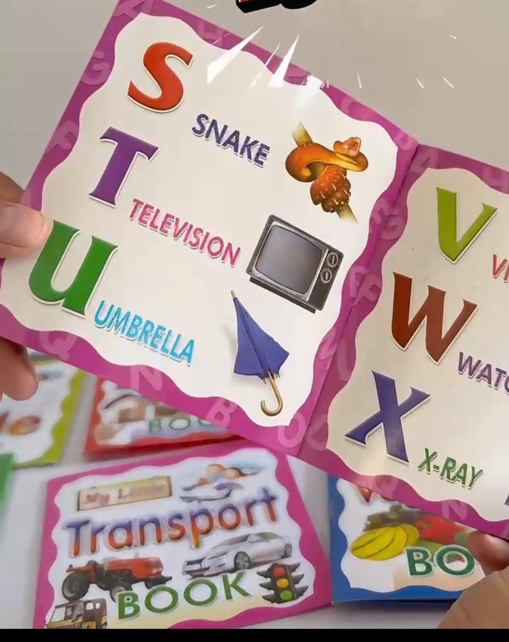 17-in-1 Kids Early Learning Book Set | ABC, 123, Animals, Colours & Rhymes
