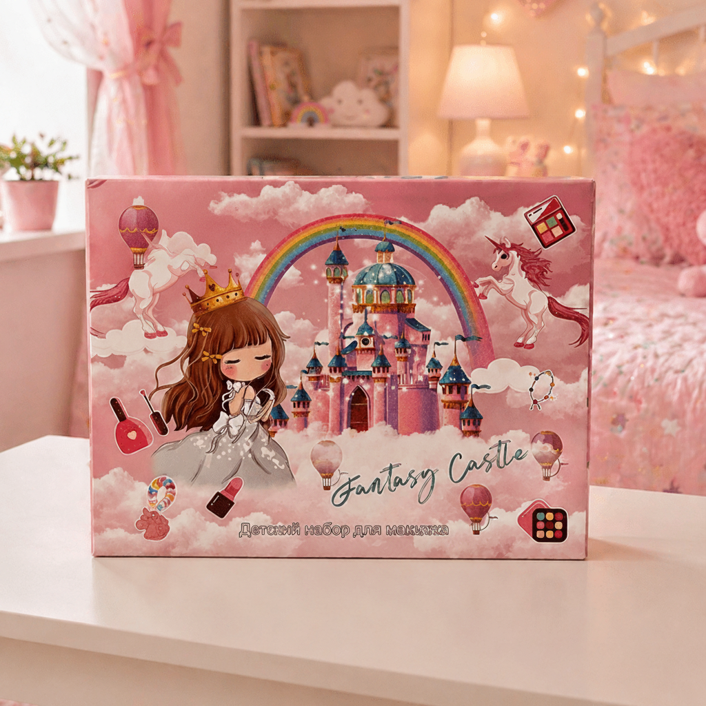 Beauty Cosmetics & Nail Art Box – Glam Makeup & Creative Styling Set